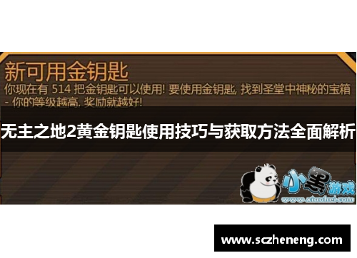 无主之地2黄金钥匙使用技巧与获取方法全面解析